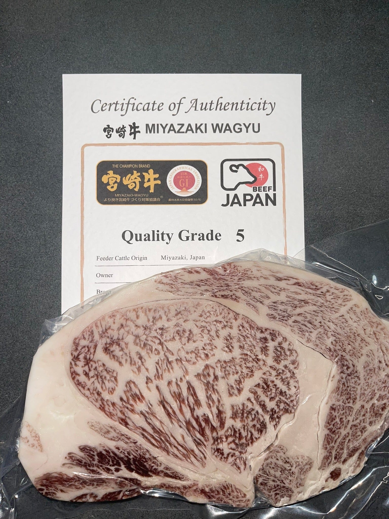 Japanese Wagyu Ribeye